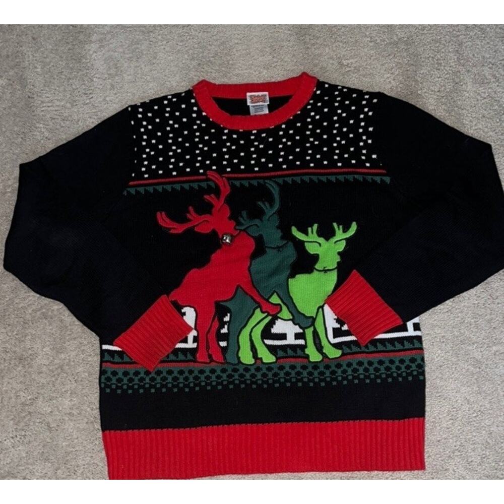 Spencer Christmas Sweater Size Adult Large. Used Good Condition